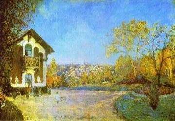 Alfred Sisley oil painting