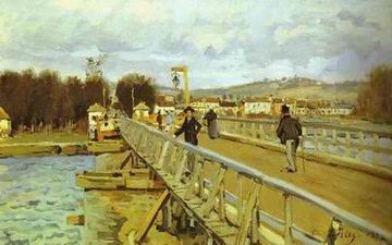 Alfred Sisley oil painting