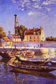 Alfred Sisley oil painting