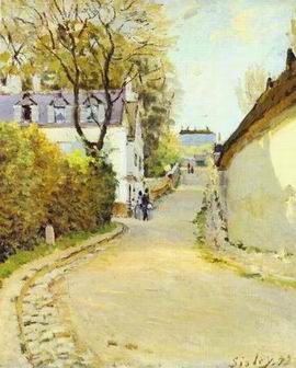 Alfred Sisley oil painting