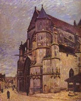 Alfred Sisley oil painting
