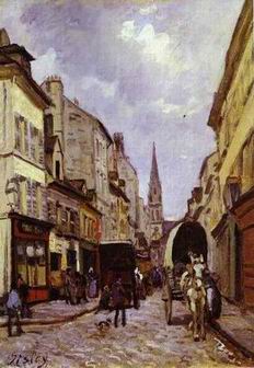 Alfred Sisley oil painting