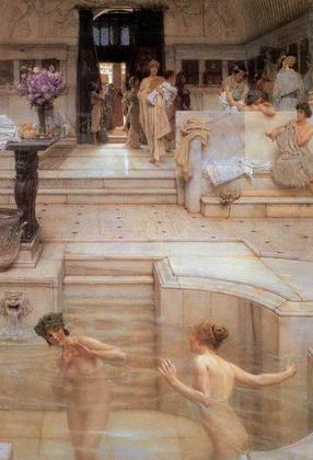 Alma Tadema oil painting