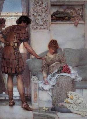 Alma Tadema oil painting