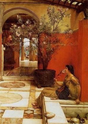 Alma Tadema oil painting