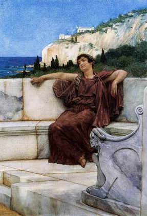 Alma Tadema oil painting