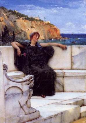 Alma Tadema oil painting