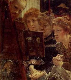 Alma Tadema oil painting