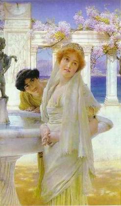 Alma Tadema oil painting