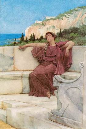 Alma Tadema oil painting