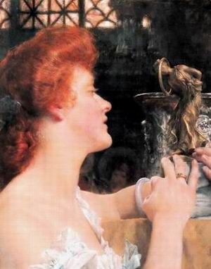 Alma Tadema oil painting