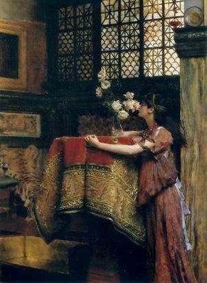 Alma Tadema oil painting