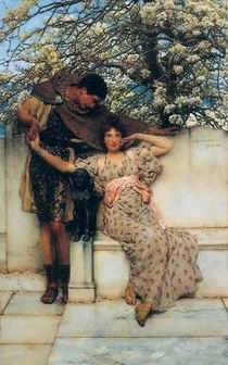 Alma Tadema oil painting