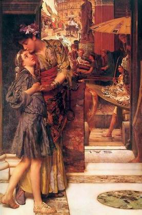 Alma Tadema oil painting