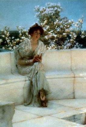 Alma Tadema oil painting
