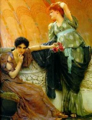Alma Tadema oil painting