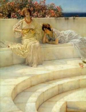 Alma Tadema oil painting