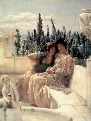 Alma Tadema oil painting