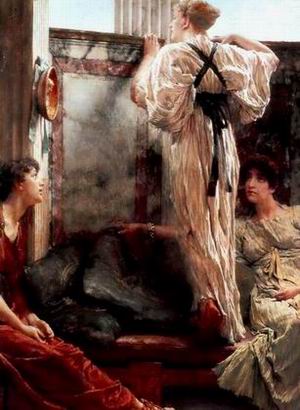 Alma Tadema oil painting