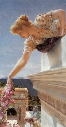 Alma Tadema oil painting