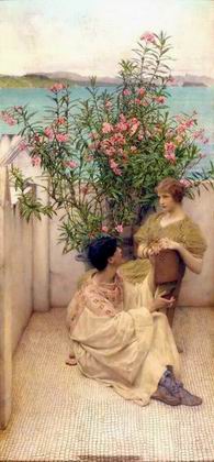 Alma Tadema oil painting