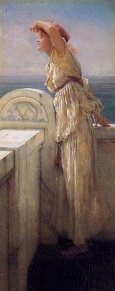 Alma Tadema oil painting