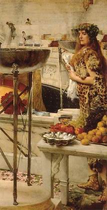 Alma Tadema oil painting