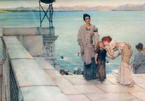 Alma Tadema oil painting