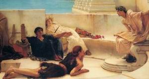 Alma Tadema oil painting