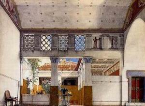 Alma Tadema oil painting