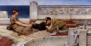 Alma Tadema oil painting