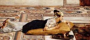 Alma Tadema oil painting