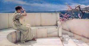Alma Tadema oil painting