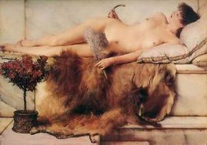 Alma Tadema oil painting