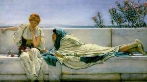 Alma Tadema oil painting