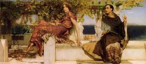 Alma Tadema oil painting