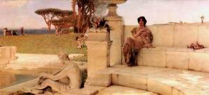 Alma Tadema oil painting