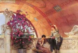 Alma Tadema oil painting