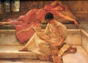 Alma Tadema oil painting