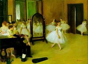 Edgar Degas oil painting