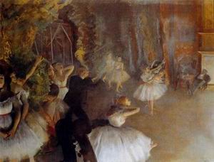 Edgar Degas oil painting