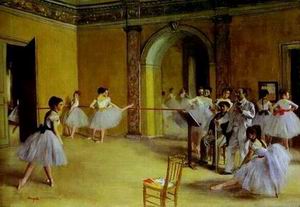 Edgar Degas oil painting