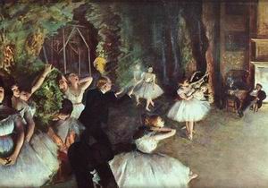 Edgar Degas oil painting