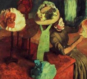 Edgar Degas oil painting