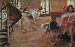 Edgar Degas oil painting