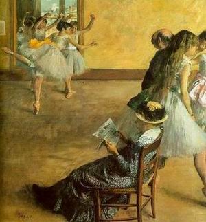 Edgar Degas oil painting