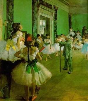 Edgar Degas oil painting