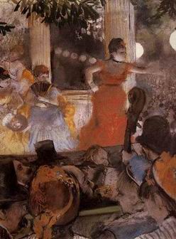 Edgar Degas oil painting