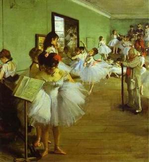Edgar Degas oil painting