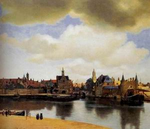 Johannes Vermeer oil painting